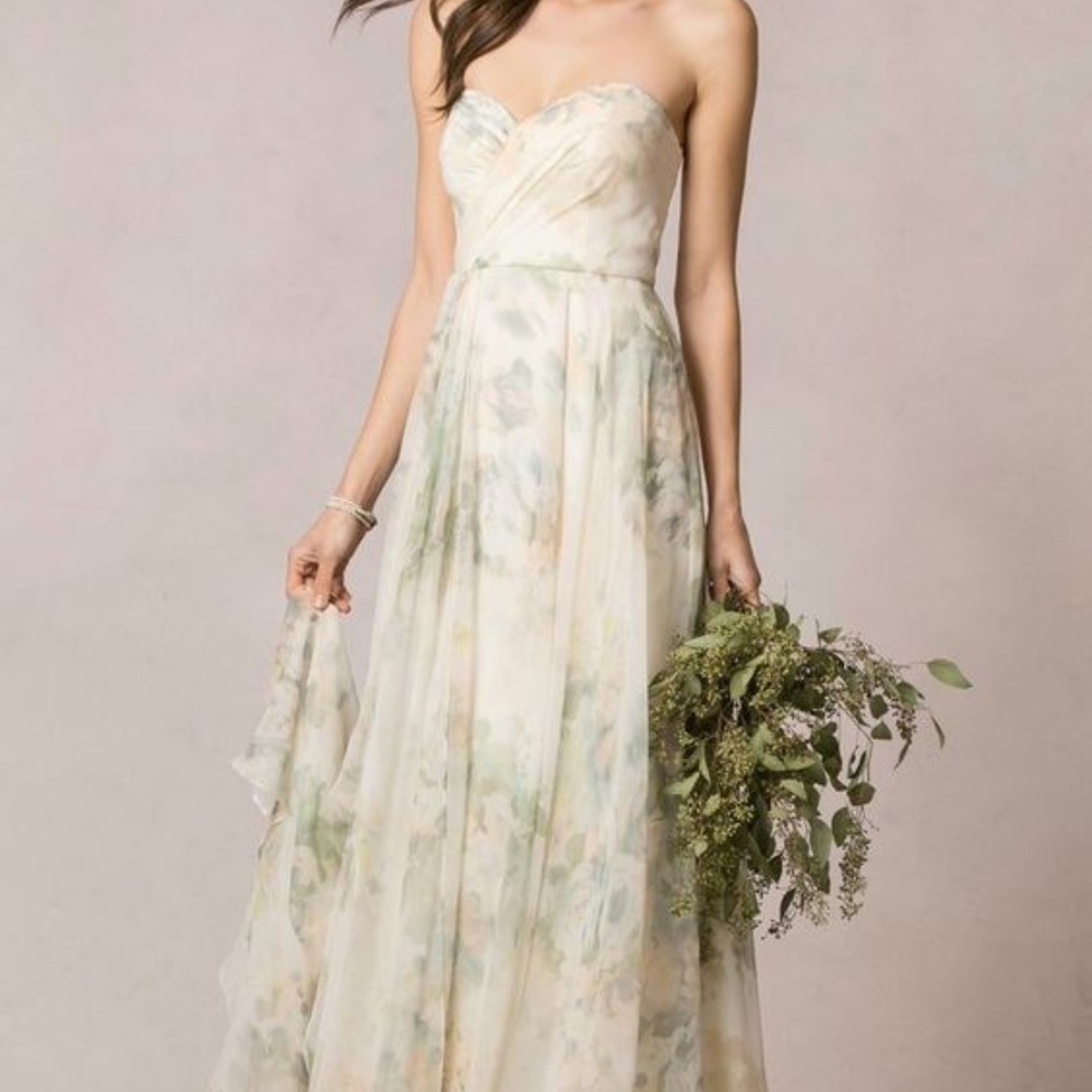 Jenny You Strapless Bridesmaid Dress